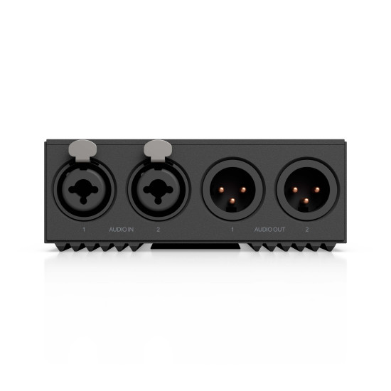 Transceiver Audio/Video AV-over-IP 4K60 HDMI și XLR UniFi Ubiquiti Enterprise, PoE+, EAV-Bridge
